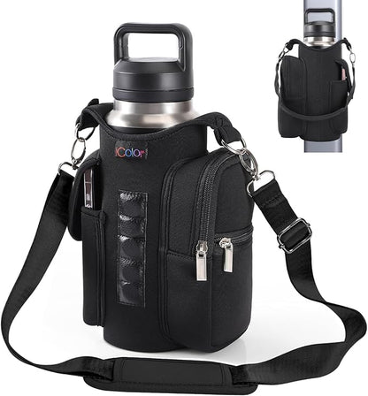 Magnetic Gym Bag Water and phone Holder